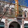 = <p align="left">Un vieux théâtre de Las Cruces. On y respecte le patrimoine bâti qui embellit la place du marché.