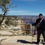 <p align="left">Le matin, un peu frais, mais l'après-midi nous étions très bien. Et ça vaut mieux que le 100 degrés qui nous a immobilisées à Apache Junction. Et puis un autobus-navette nous promène de point en point.