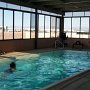 <p align="left">Piscine chauffée et intérieure, un plaisir dont on ne se prive pas.