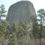 Devils Tower d'où a été filmé Rencontre du troisième type