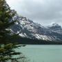 Le lac turquoise Peyto est dégelé