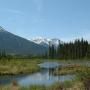 Un des trois lac Vermillon, près de Banff