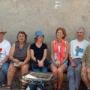 Julien, Louise, Francine, Ginette, Gilles et Hélène