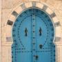 Porte colorée à Sidi Bou Said